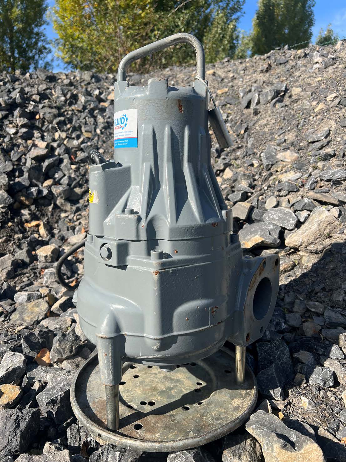 Pompe conçue pour les eaux de pluie, eaux chargées en sable, eaux souterraines