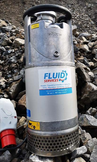 Pompe conçue pour les eaux de pluie, eaux chargées en sable, eaux souterraines