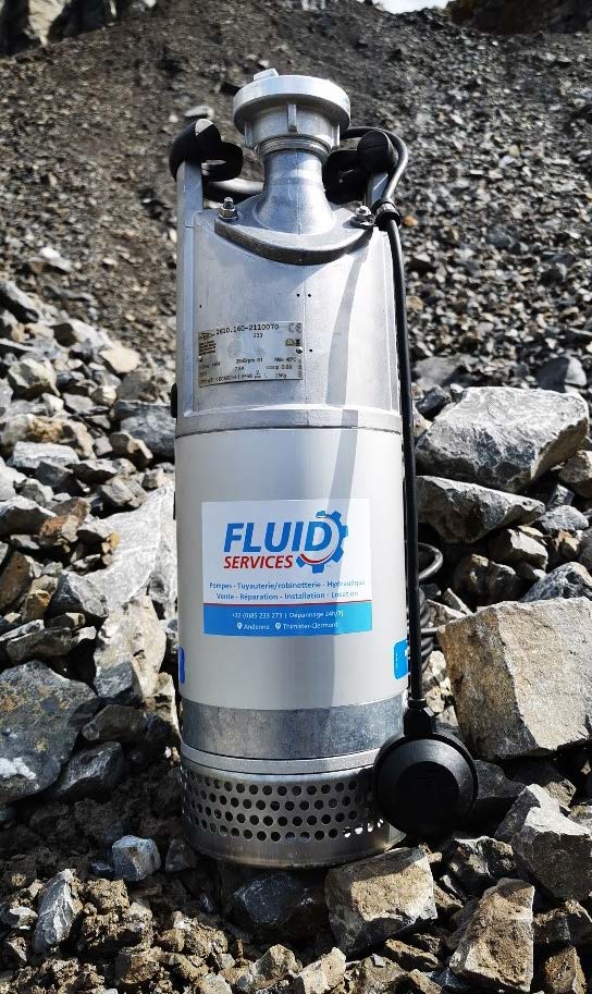 Pompe conçue pour les eaux de pluie, eaux chargées en sable, eaux souterraines