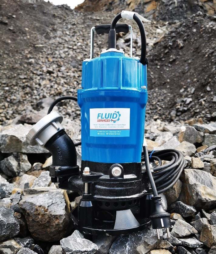 Pompe conçue pour les eaux de pluie, eaux chargées en sable, eaux souterraines