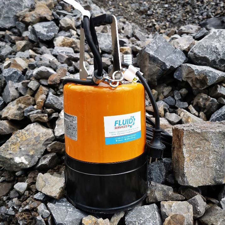 Pompe conçue pour les eaux de pluie, eaux chargées en sable, eaux souterraines