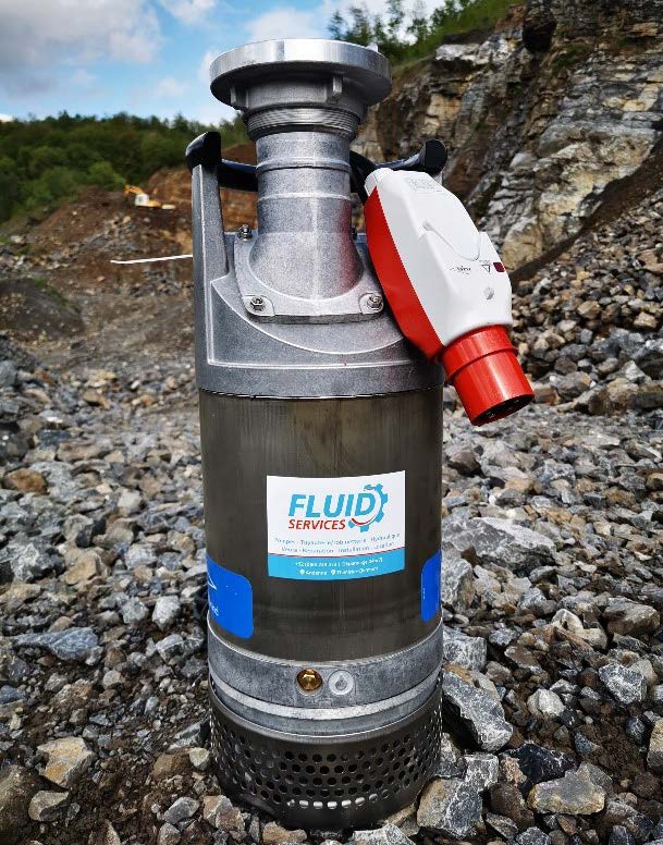 Pompe conçue pour les eaux de pluie, eaux chargées en sable, eaux souterraines