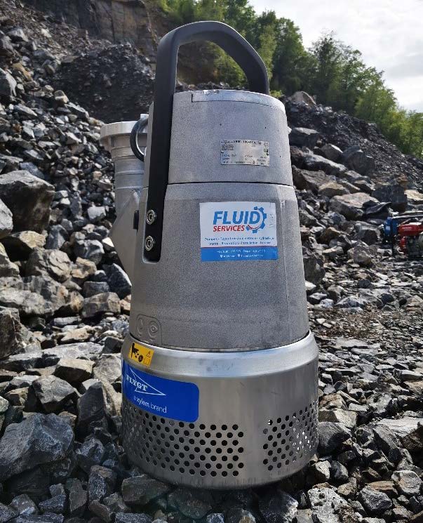 Pompe conçue pour les eaux de pluie, eaux chargées en sable, eaux souterraines