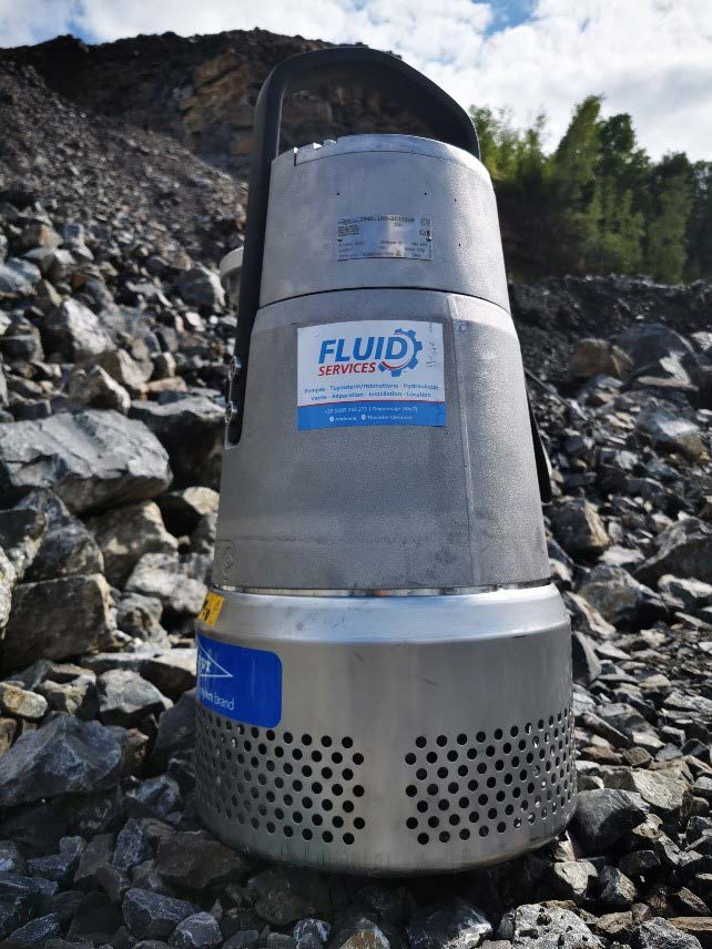 Pompe conçue pour les eaux de pluie, eaux chargées en sable, eaux souterraines