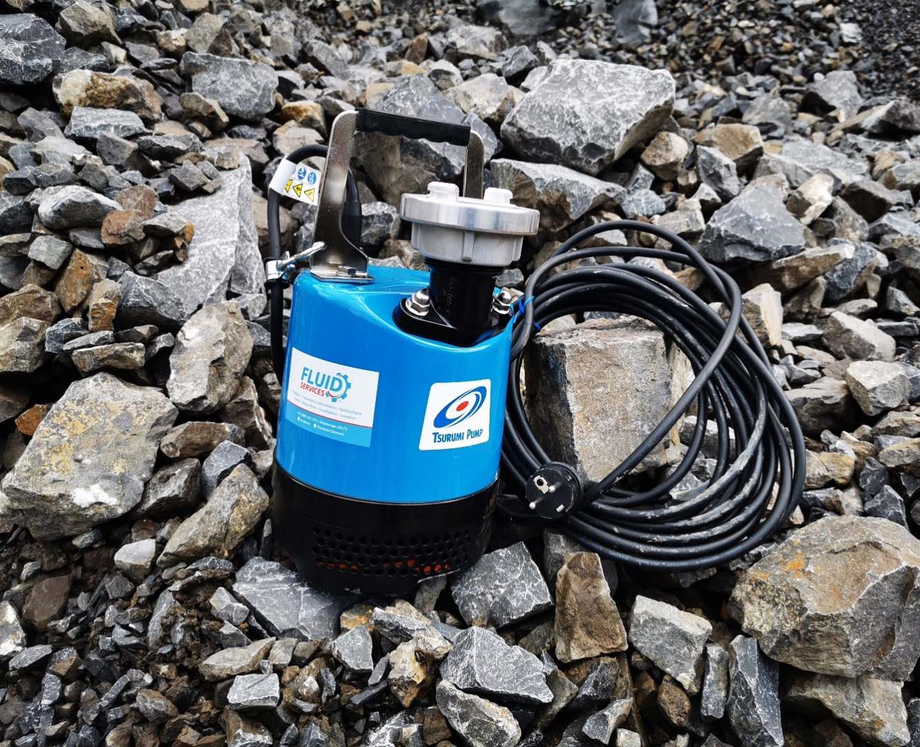 Pompe conçue pour les eaux de pluie, eaux chargées en sable, eaux souterraines